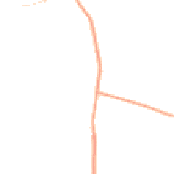 Daytime road noise heatmap for IP21 5RE