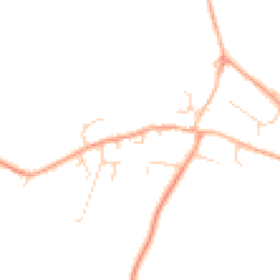 Daytime road noise heatmap for IP21 5RT