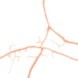 Daytime road noise heatmap for IP21 5SW