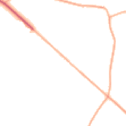 Daytime road noise heatmap for IP21 5TJ