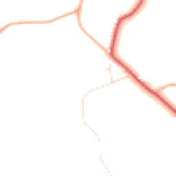 Daytime road noise heatmap for IP21 5TR