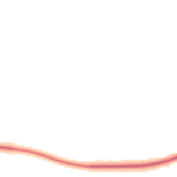 Night-time road noise heatmap for IP22 1BA