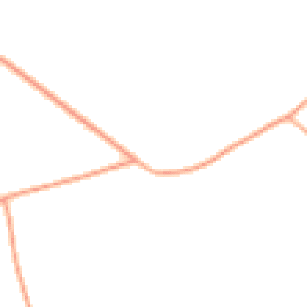 Daytime road noise heatmap for IP22 1JJ