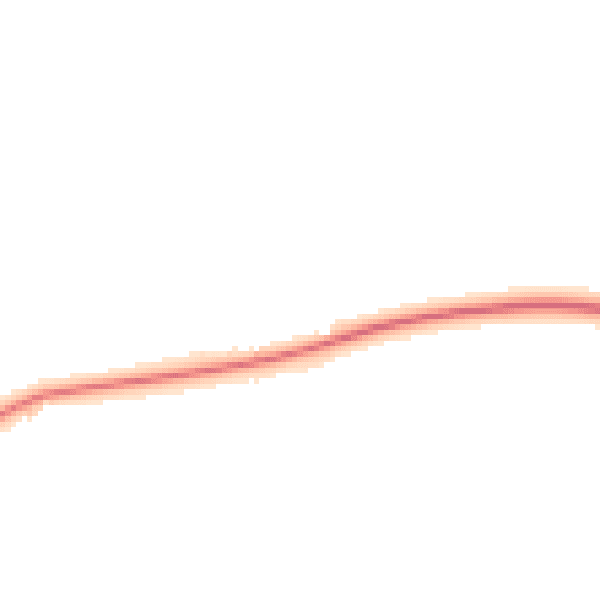 Night-time road noise heatmap for IP22 1PN