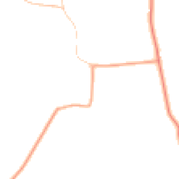 Daytime road noise heatmap for IP22 1QE