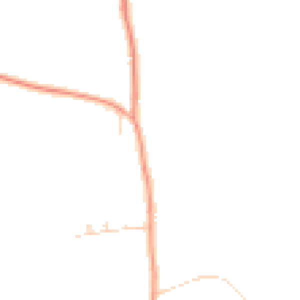 Daytime road noise heatmap for IP22 2NR