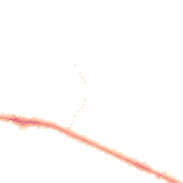 Night-time road noise heatmap for IP22 4PR