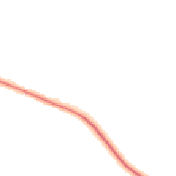 Night-time road noise heatmap for IP22 5QY