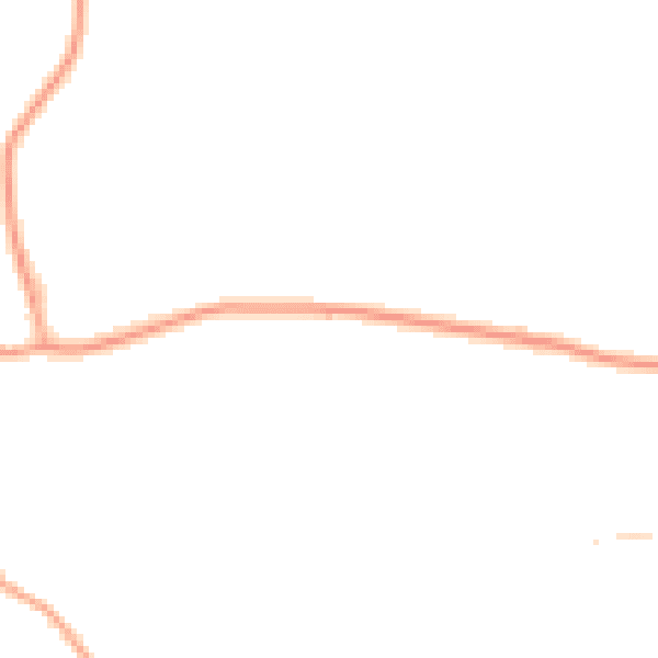 Daytime road noise heatmap for IP22 5UB