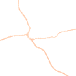 Night-time road noise heatmap for IP23 7AW