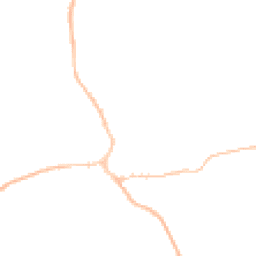 Night-time road noise heatmap for IP23 7BA