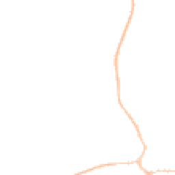 Night-time road noise heatmap for IP23 7BN