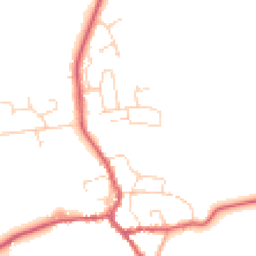 Daytime road noise heatmap for IP23 7DB