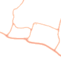 Daytime road noise heatmap for IP23 7DZ