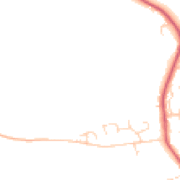 Daytime road noise heatmap for IP23 7FE