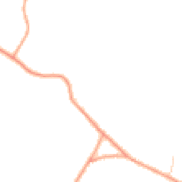 Daytime road noise heatmap for IP23 7JG