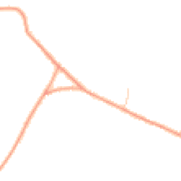 Daytime road noise heatmap for IP23 7JN