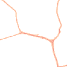 Daytime road noise heatmap for IP23 7QU