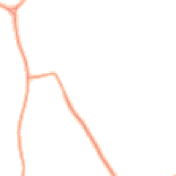 Daytime road noise heatmap for IP23 7QY