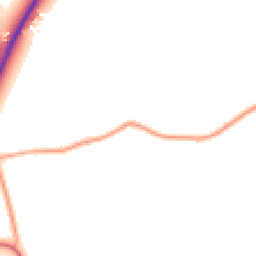 Daytime road noise heatmap for IP23 8AH