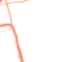 Daytime road noise heatmap for IP23 8AN