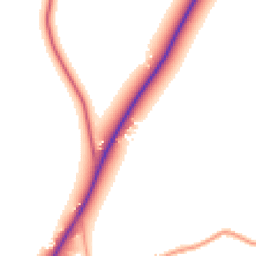 Daytime road noise heatmap for IP23 8AR