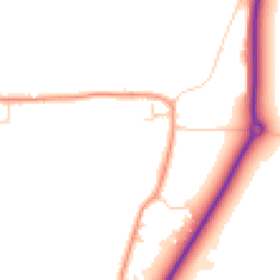 Daytime road noise heatmap for IP23 8GL