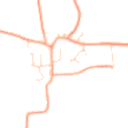 Daytime road noise heatmap for IP23 8GZ