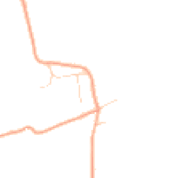 Daytime road noise heatmap for IP23 8LT