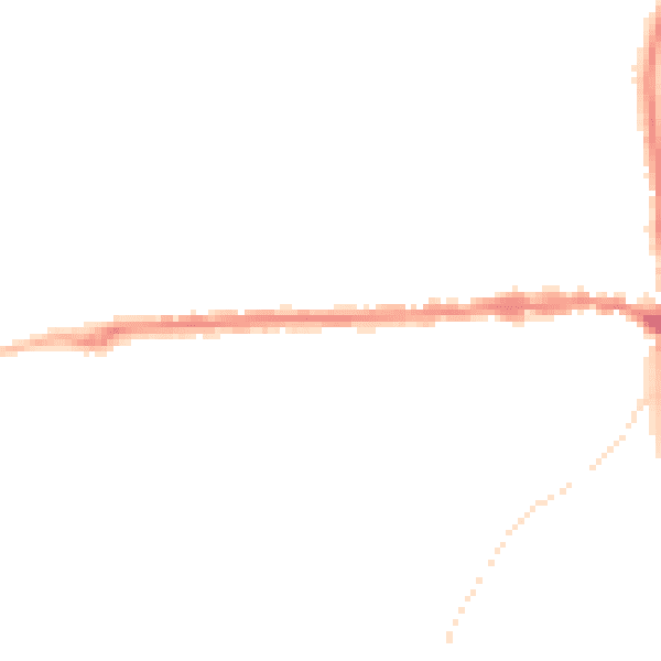 Night-time road noise heatmap for IP25 6AW