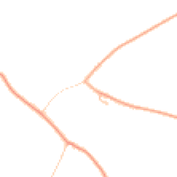 Daytime road noise heatmap for IP25 6NH