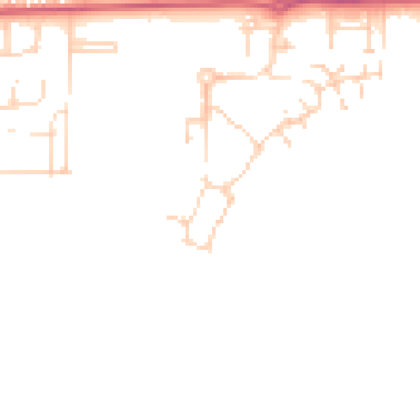 Daytime road noise heatmap for IP25 6NU