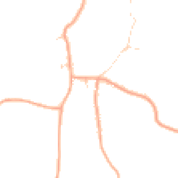 Daytime road noise heatmap for IP25 6PB