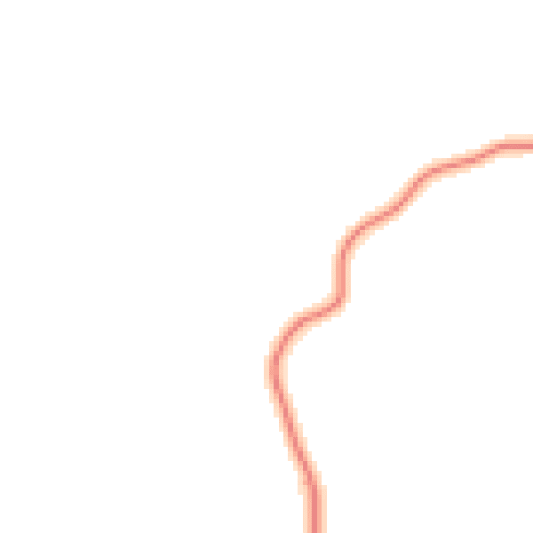 Night-time road noise heatmap for IP25 6RS
