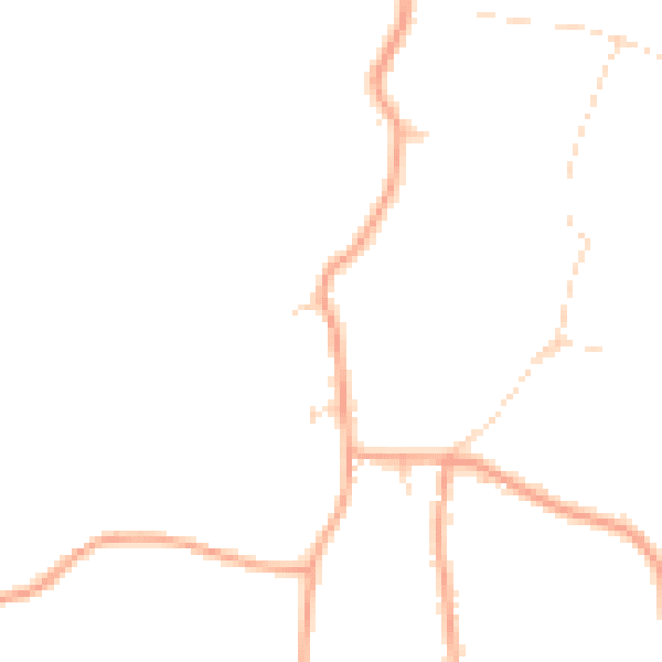 Daytime road noise heatmap for IP25 6SW