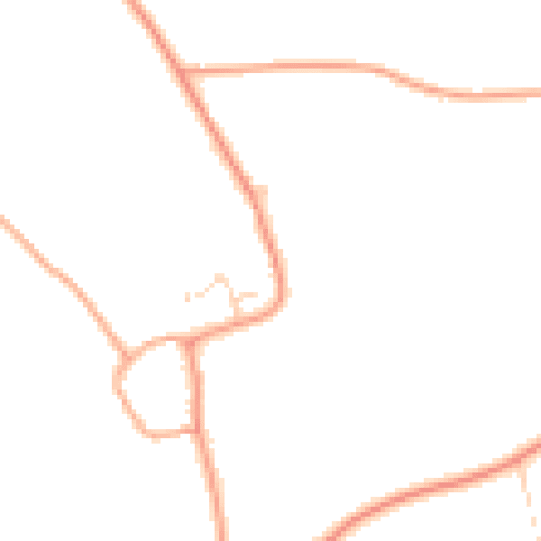Daytime road noise heatmap for IP25 7EJ