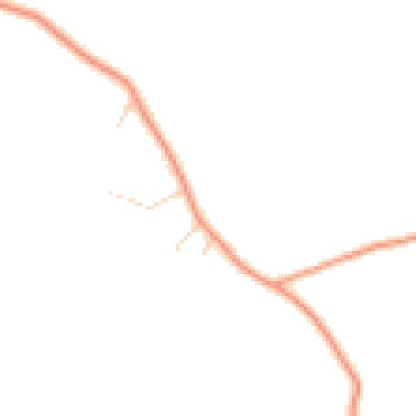 Daytime road noise heatmap for IP25 7SH