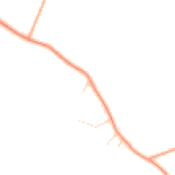 Daytime road noise heatmap for IP25 7SJ