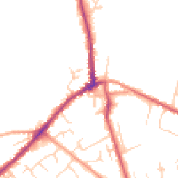 Daytime road noise heatmap for IP27 0AG