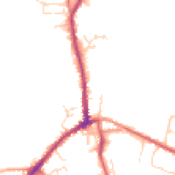 Daytime road noise heatmap for IP27 0AU