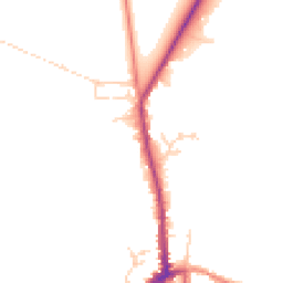 Daytime road noise heatmap for IP27 0AX