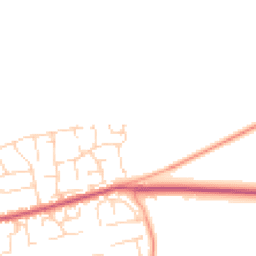 Daytime road noise heatmap for IP27 0BE