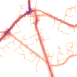 Daytime road noise heatmap for IP27 0BT