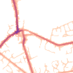 Daytime road noise heatmap for IP27 0BY