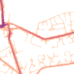 Daytime road noise heatmap for IP27 0DB