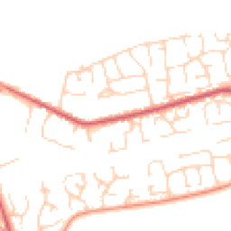 Daytime road noise heatmap for IP27 0DF