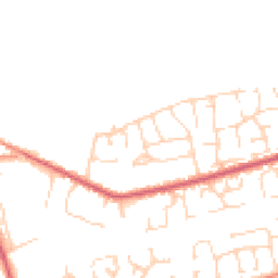 Daytime road noise heatmap for IP27 0DL