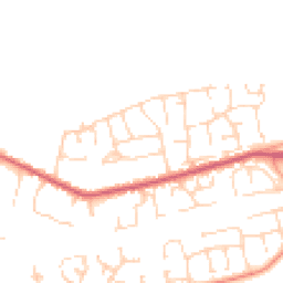Daytime road noise heatmap for IP27 0DN