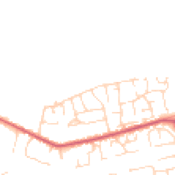 Daytime road noise heatmap for IP27 0DP