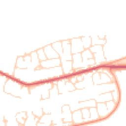 Daytime road noise heatmap for IP27 0DQ